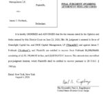 Fishback final judgment